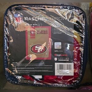 TWIN SIZE NFL SAN FRANCISCO 49ERS BLANKET